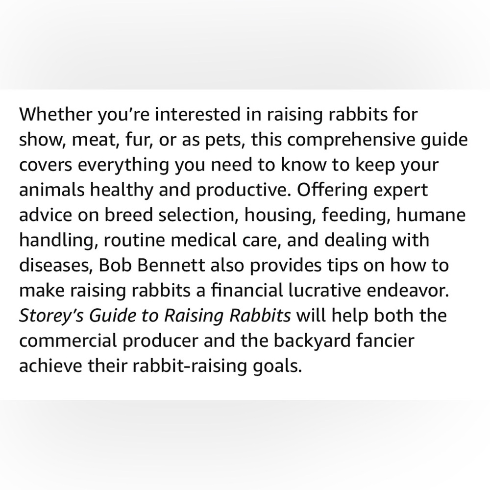 Storey’s Guide to Raising Rabbits - Picture 5 of 6